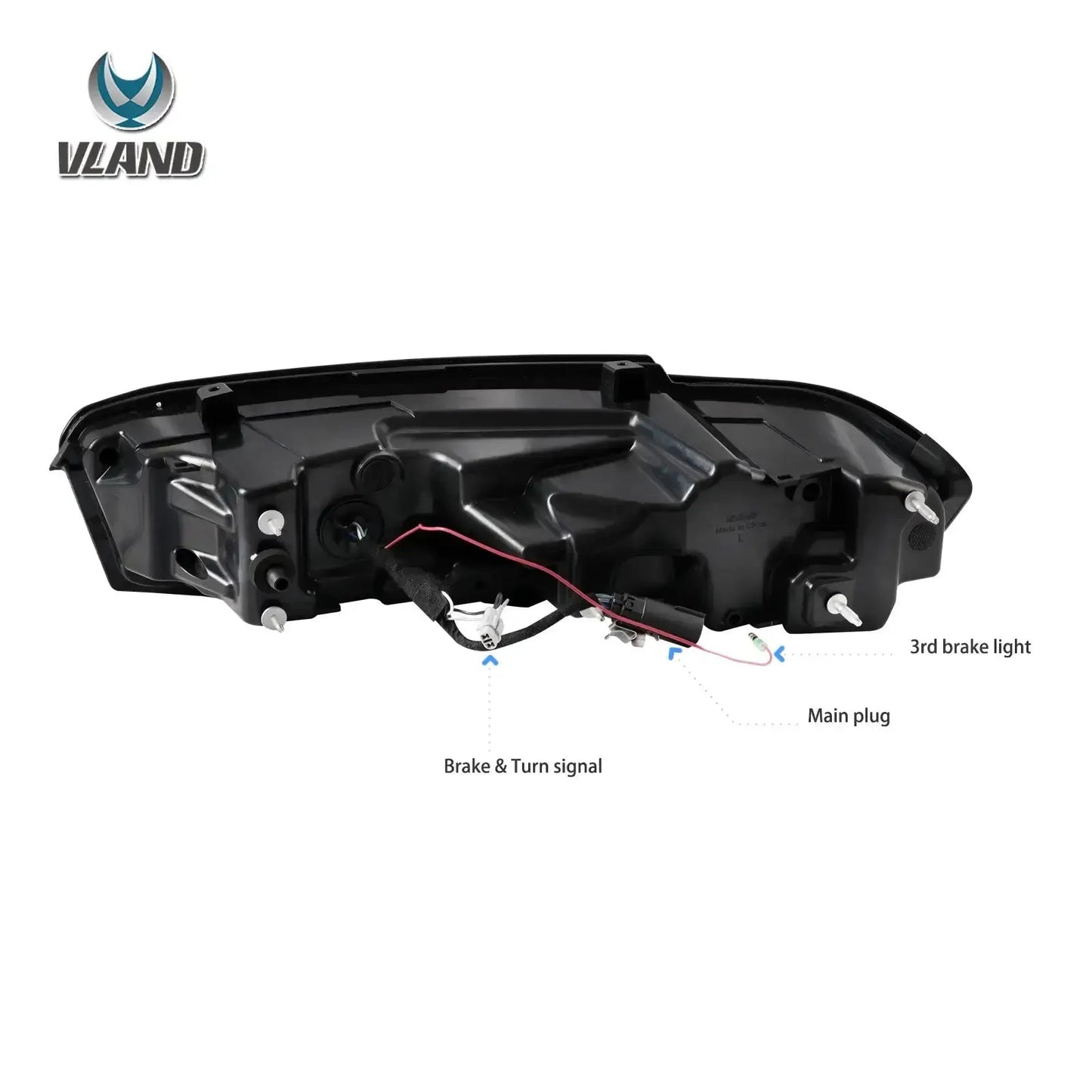 Vland 19-24 Camaro LED Tail Lights With Sequential Turn Signal Rear Lamp Assembly Upgrade sayaragear