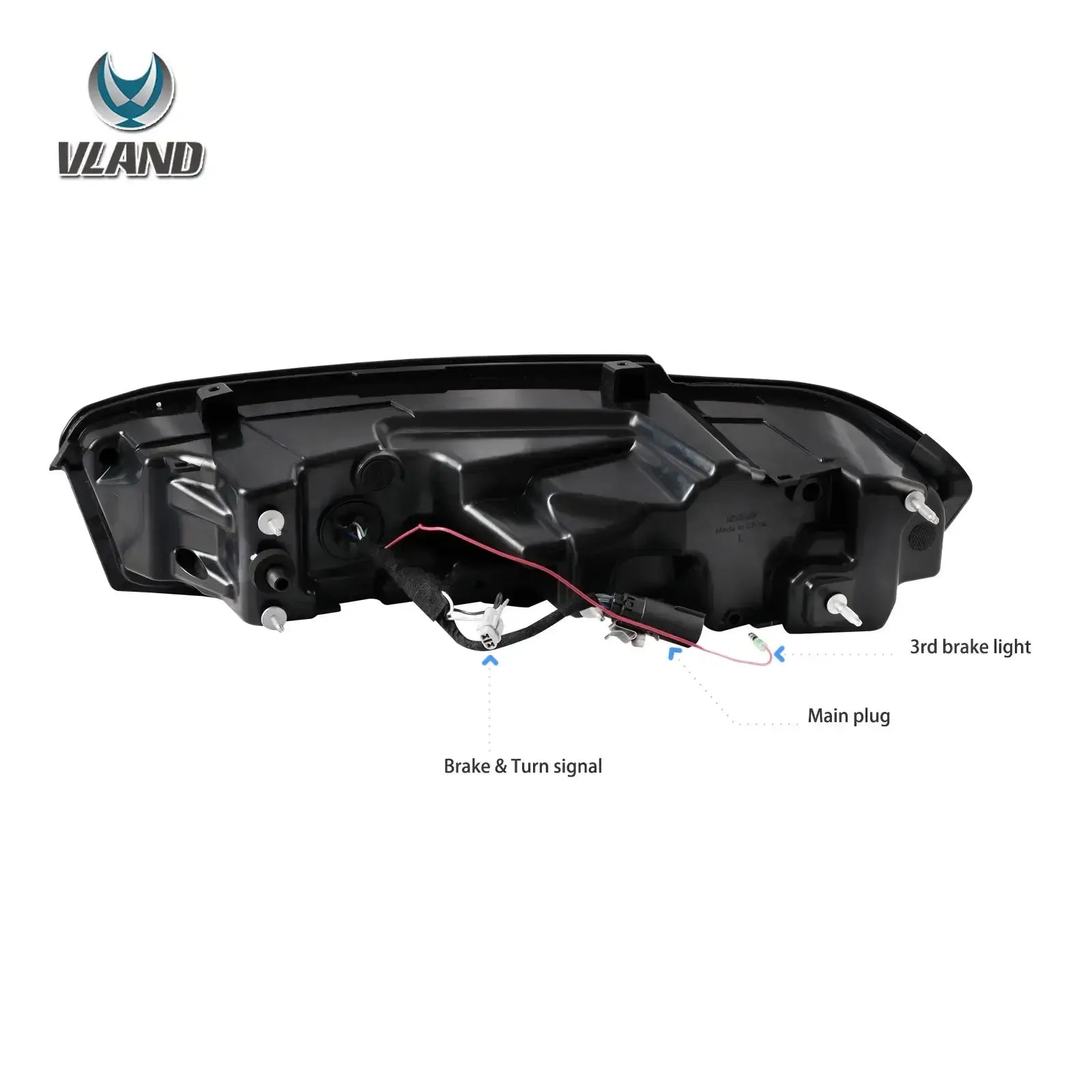 Vland 19-24 Camaro LED Tail Lights With Sequential Turn Signal Rear Lamp Assembly Upgrade sayaragear