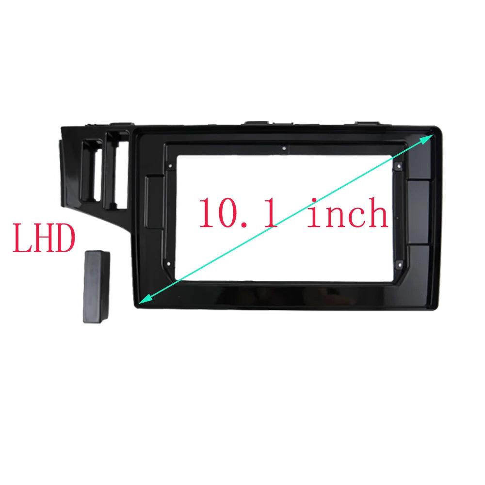 HAOCHEN 2DIN 10.1 Inch Car Frame Fascia Adapter For Honda Fit Jazz 2014-2019 Android Radio Dash Fitting Panel Kit sayaragear