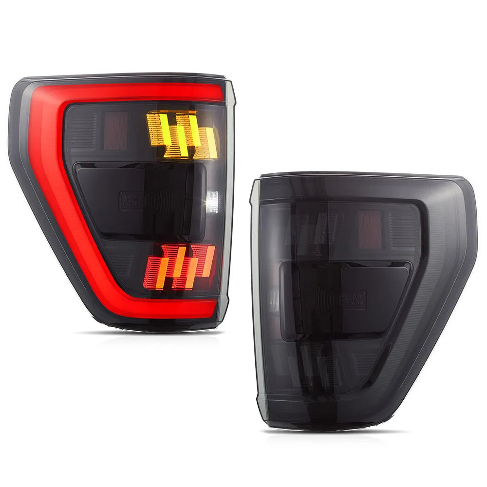 Vland 21-24 F150 Full LED Tail Lights Rear Lamp Assembly Upgrade Replacement sayaragear