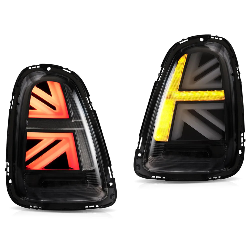 Vland 07-13 Mini Cooper 2nd Gen (R56 R57 R58 R59) II LED Tail Lights With Amber Sequential Turn Signal sayaragear