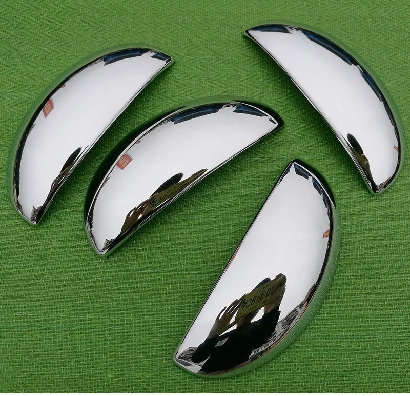 for Toyota Aygo MK1 2005-2013 Luxurious Chrome Handle Cover Trim Set 2007 2008 2009 2012 Car Accessories Stickers Car Styling sayaragear