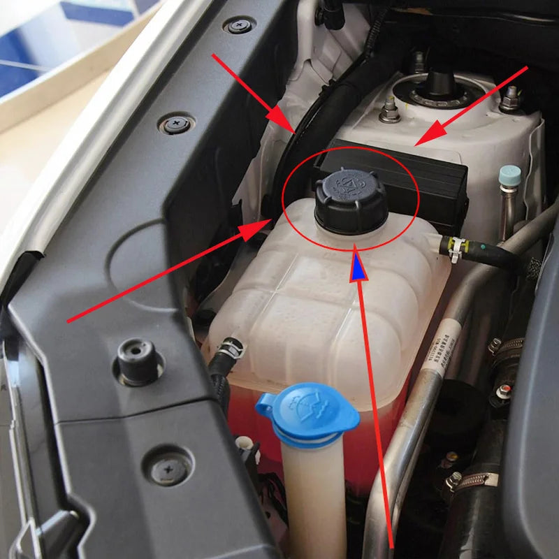 1311120-MK01 Original water storage pot cover return kettle antifreeze cover For Changan CS75 CS95 Raeton CS85 CS55 CX70 sayaragear