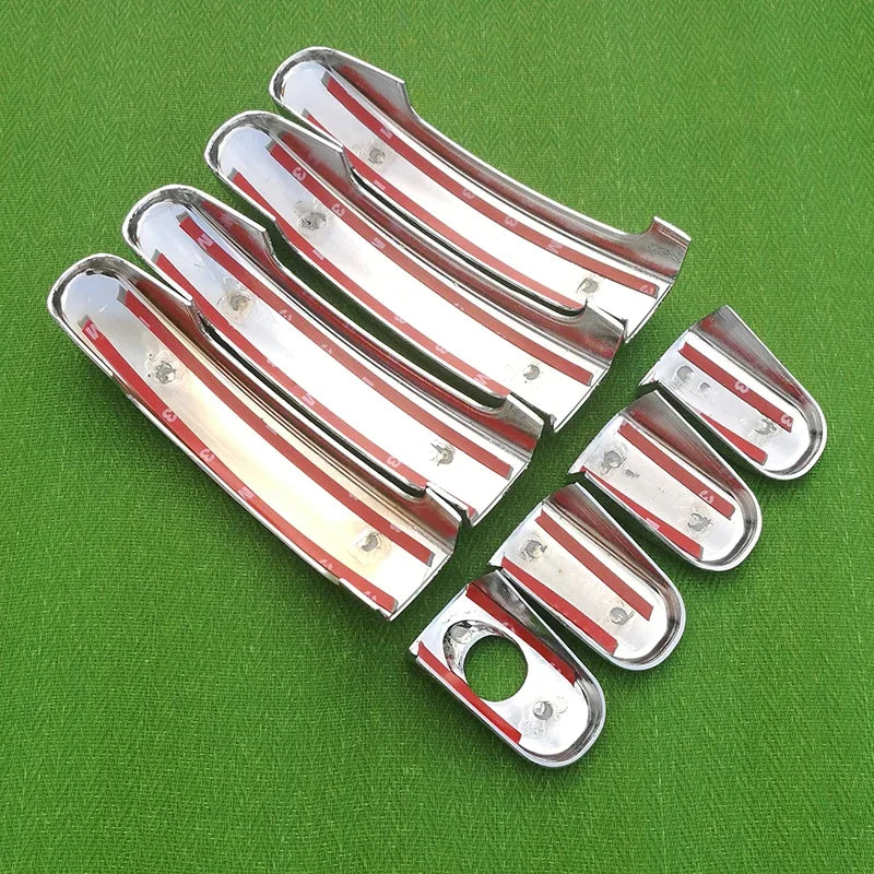 Chrome Handle Cover Trim Set for Ford Focus 2 mk2 mk2.5 2004 2005 2006 2007 2008 2009 2010 Car Accessories Stickers Car Styling sayaragear