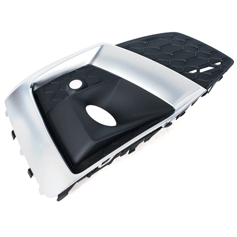 For Audi A5 B9 Sportback Coupe Cabriole S5 2019 2020 2021-2023 Honeycomb Mesh Fog Light Grille Cover 8W6807681T3Q7 8W6807682T3Q7 - sayaragear