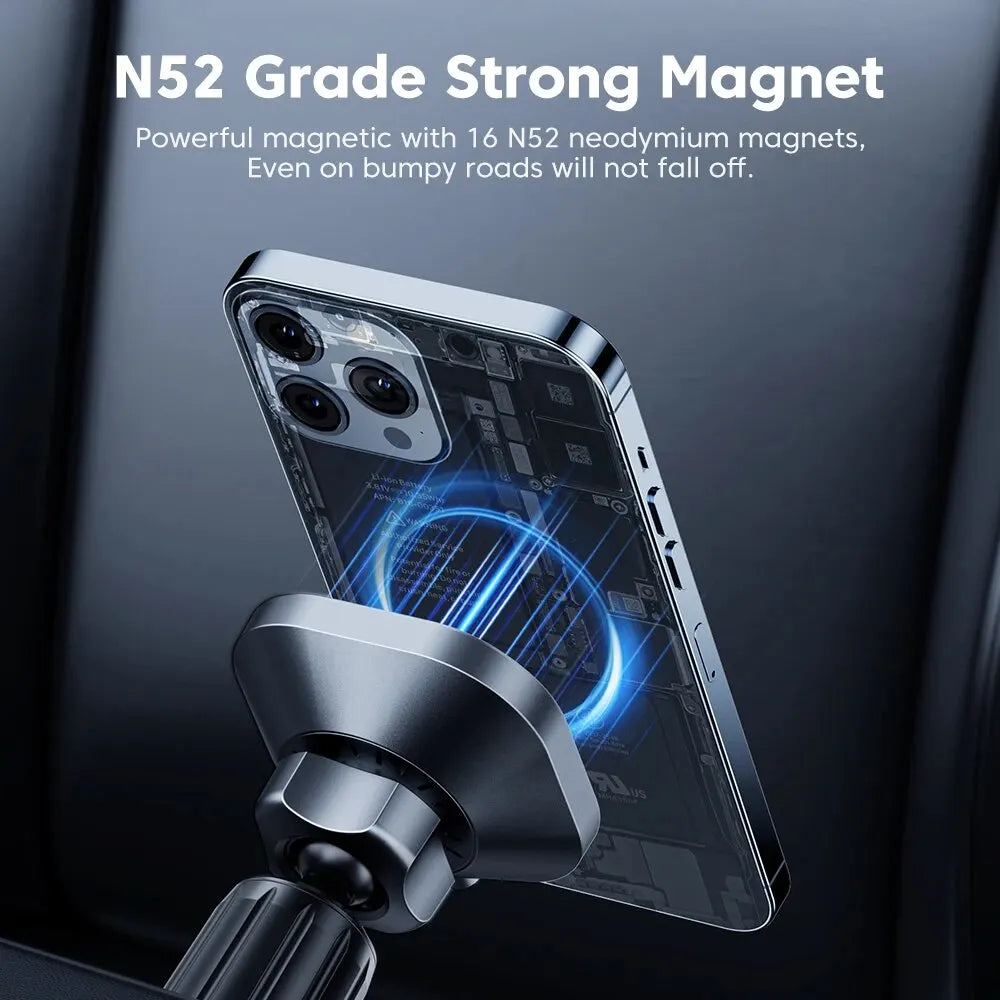 Toocki Magnetic Car Wireless Charger Car Phone Holder Air Outlet 15W Fast Charging Charger in Car For iPhone 15 14 13 12 Pro Max sayaragear