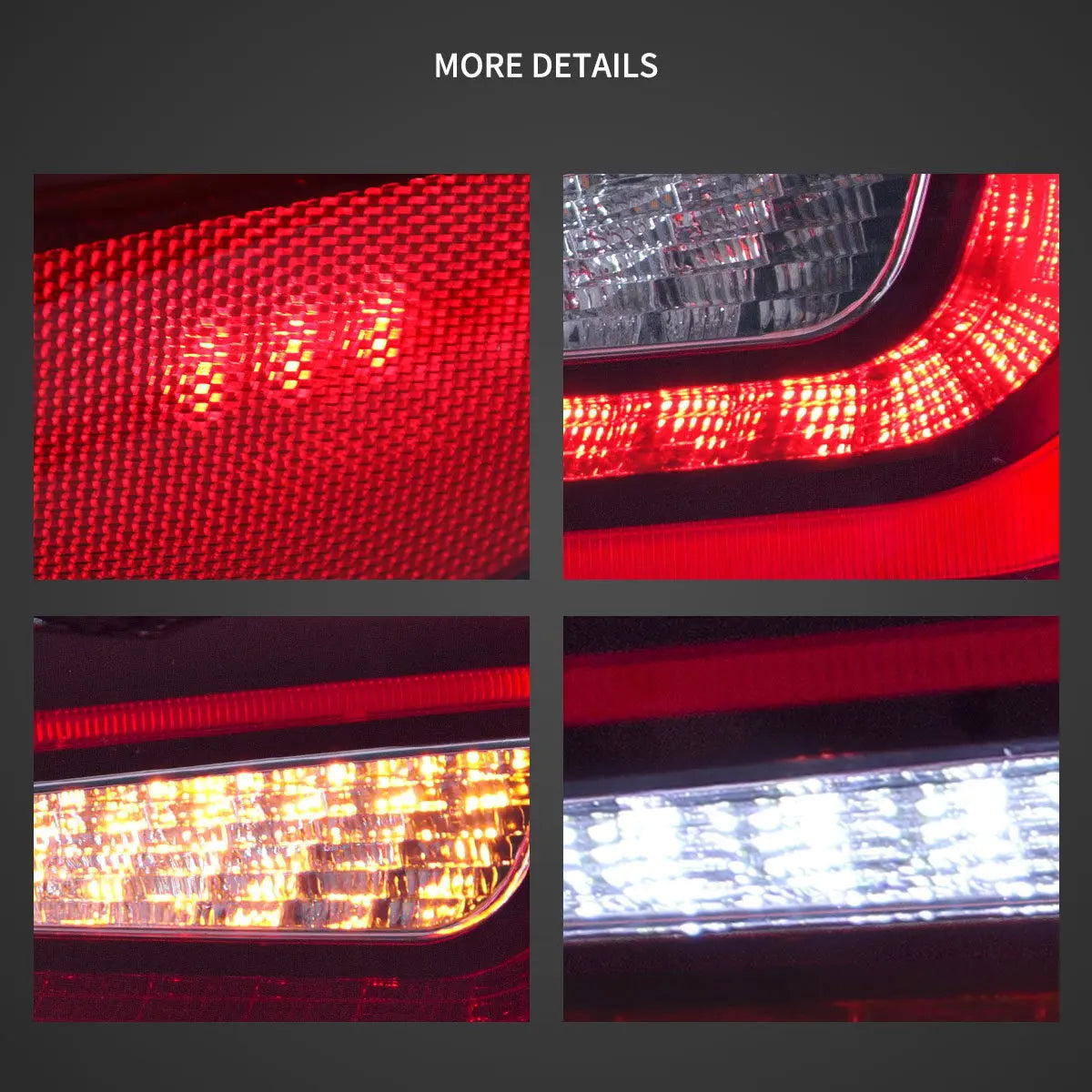 Vland 11-16 Elantra 5th Gen (MD/UD) LED Tail Lights With Sequential Turn Signal sayaragear