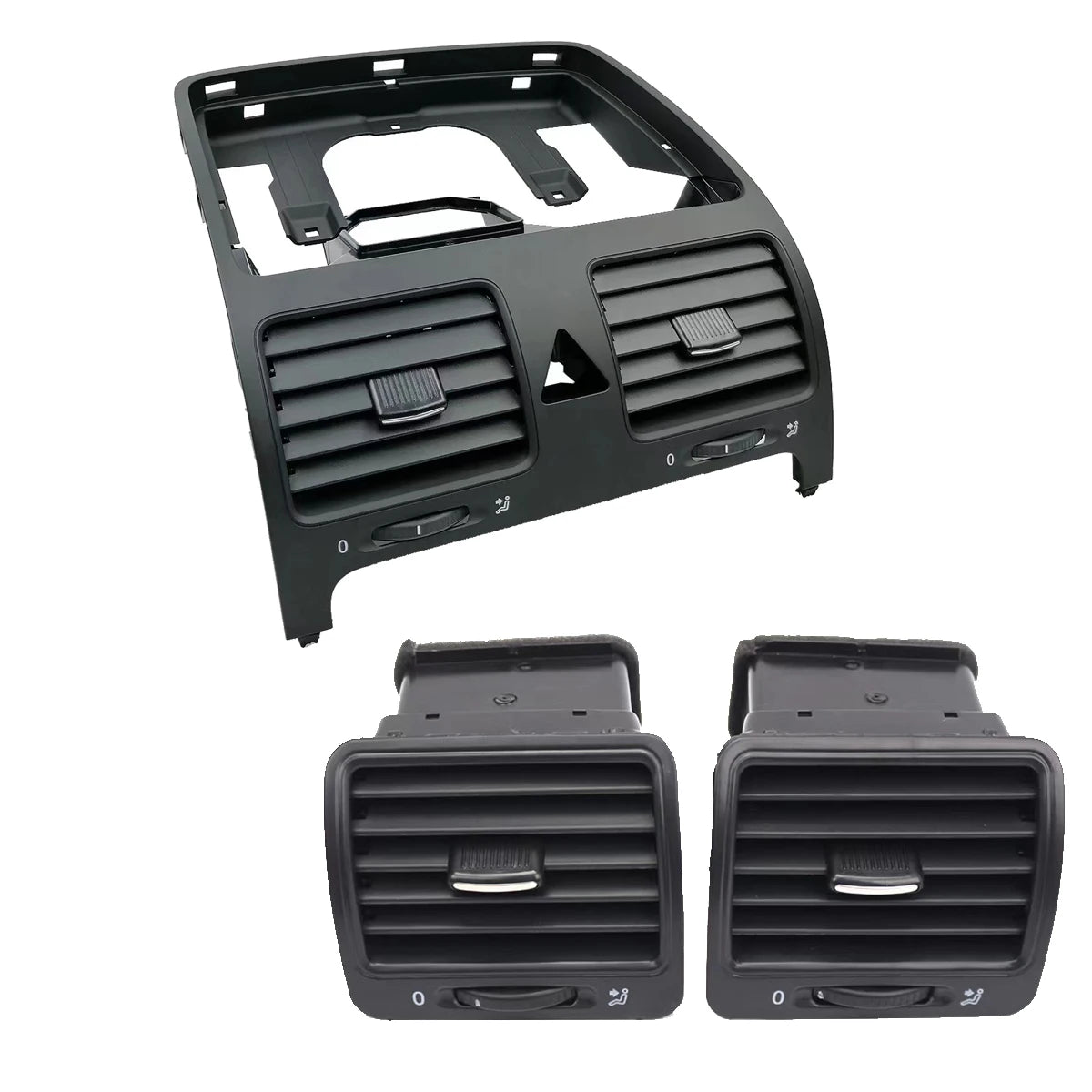 For VW Jetta MK5 Golf 5 Rabbit Black Dash Board Car Accessories Air Outlet Vent 1K0819728 1K0819703 1K0819704 1K0819203 sayaragear