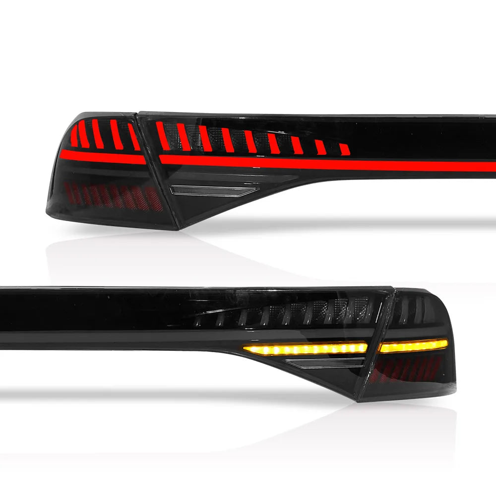 Vland 23-25 Accord Full LED Tail Lights Rear Lamps Assembly With Start-Up Animation sayaragear