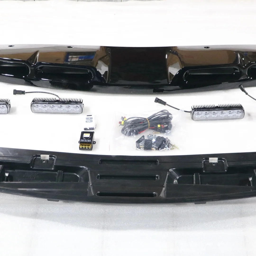 for Land Rover Defender Roof Rack Lights Off-Road Guard 4 Eye Searchlight Exterior Accessory Lamp Roofspot Retrofittingcustom sayaragear