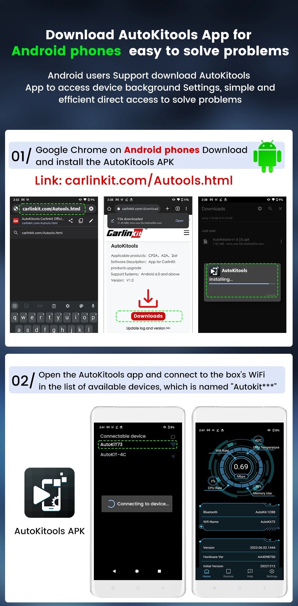 CarlinKit 5.0 & CarlinKit 4.0 Wireless CarPlay Android Auto Waze Music Spotify Auto For Audi Golf Peugeot Mazda KIA Mercedes MG sayaragear
