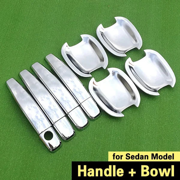 Car Chrome Door Handle Cover for Chevrolet Sonic Aveo T300 Holden Barina 2012 2013 2014 2015 2016 2017 2018 2019 Accessories sayaragear