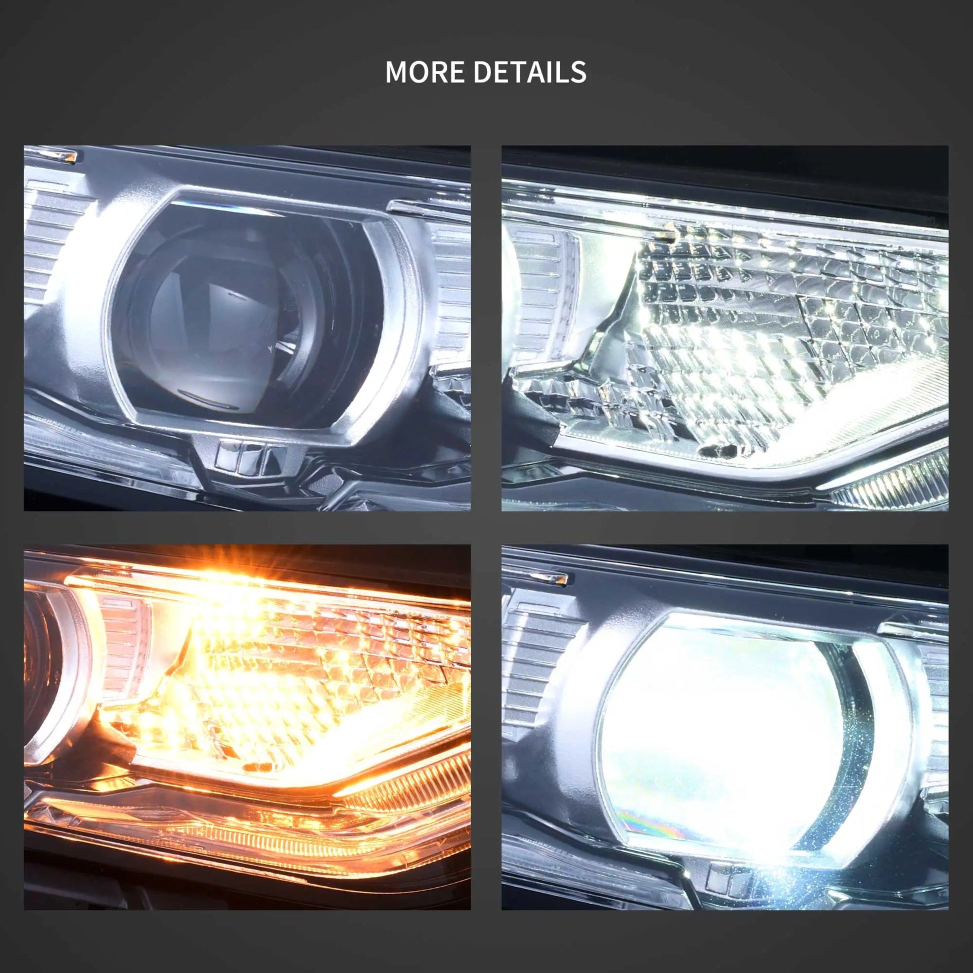 Vland 2018-2024 Camaro SS/RS LED Headlights Assembly Upgrade sayaragear