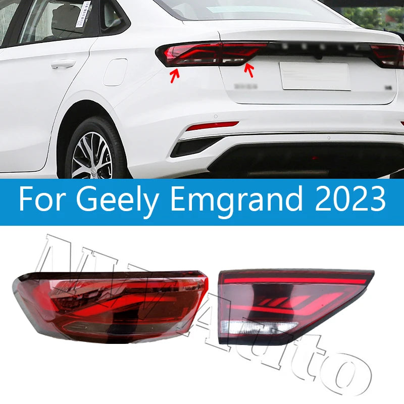 Taillight Brake Light For Geely Emgrand 2023 Rear Bumper Inner Outer  Taillight Brake Light 7057037400 7057037300 sayaragear