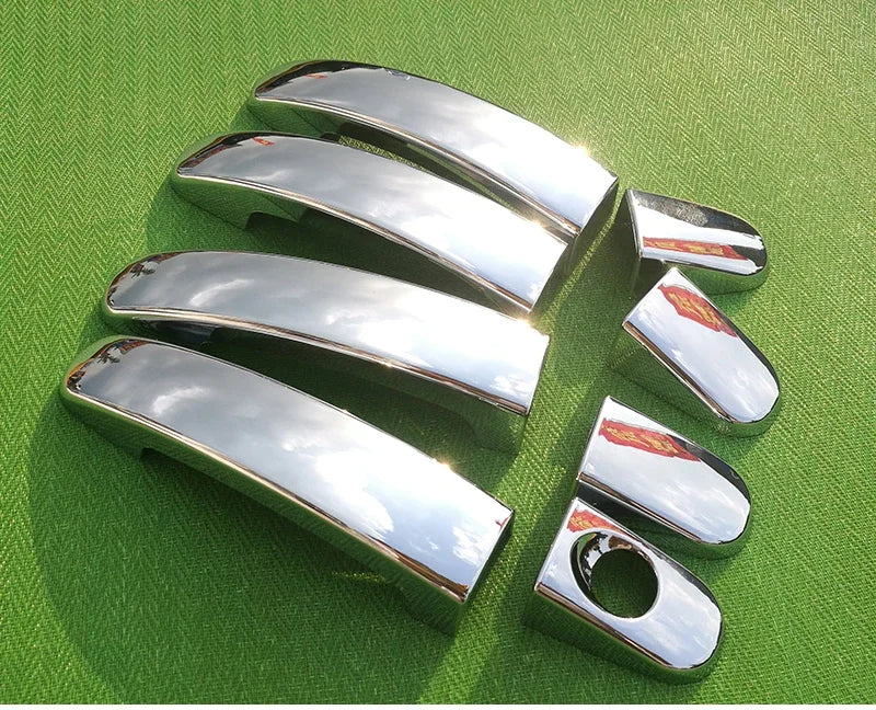 Chrome Handle Cover Trim Set for Ford Focus 2 mk2 mk2.5 2004 2005 2006 2007 2008 2009 2010 Car Accessories Stickers Car Styling sayaragear