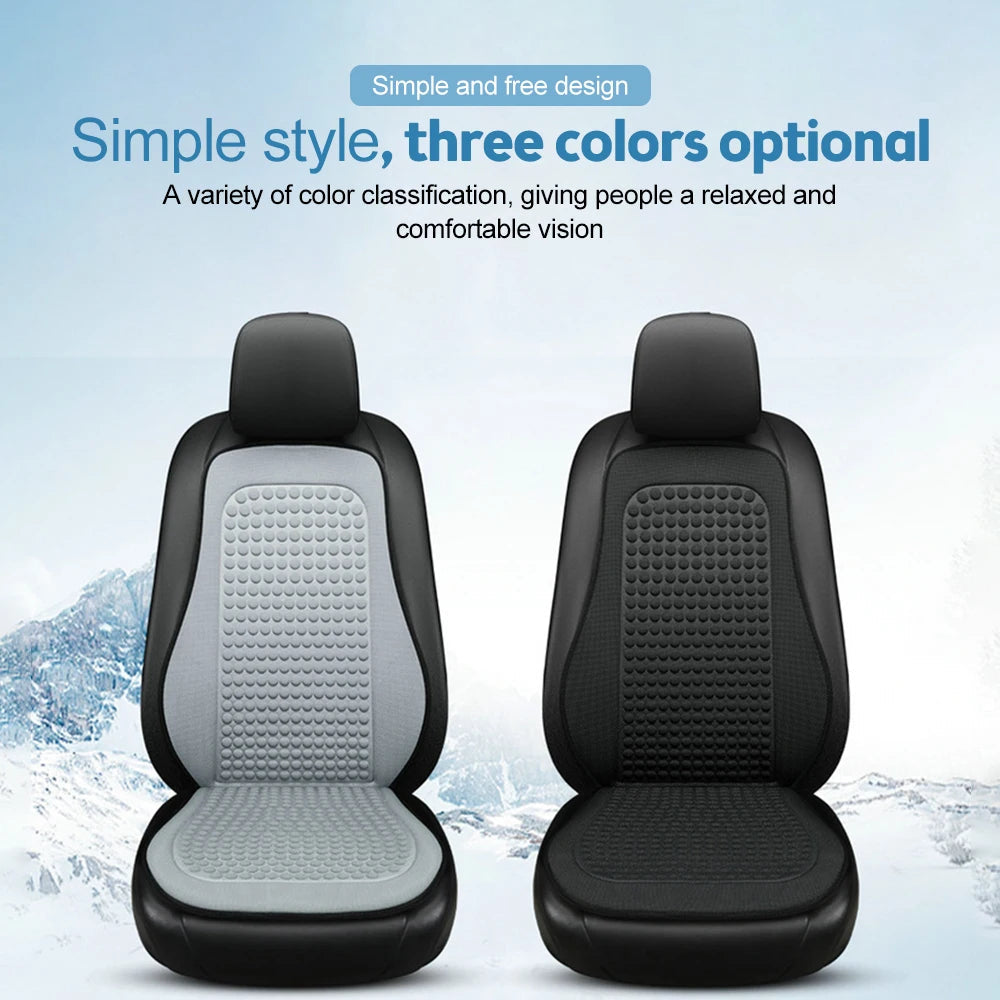 TIMOTRAS Car Cushion Summer Cool Cushion Ice Silk Seat Cover Car Cushion Seasonal Universal Cool Cushion sayaragear