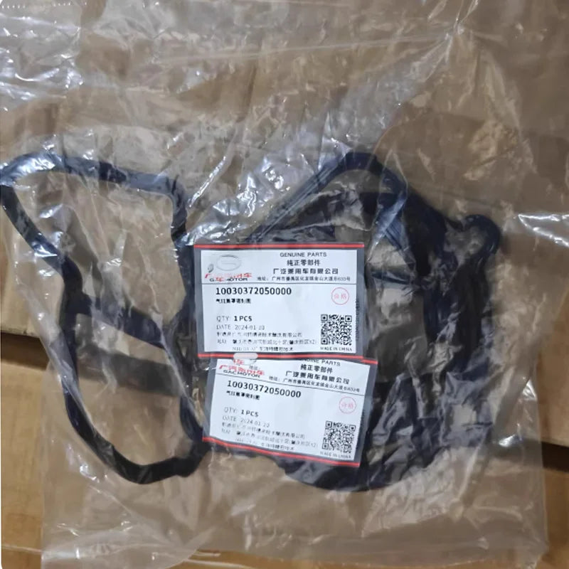 Original valve cover gasket, spark plug rubber ring cover and sealing gasket For GAC Trumpchi GS4 GS5 GA5 GA3 GA6 M6 GM8 M8 sayaragear