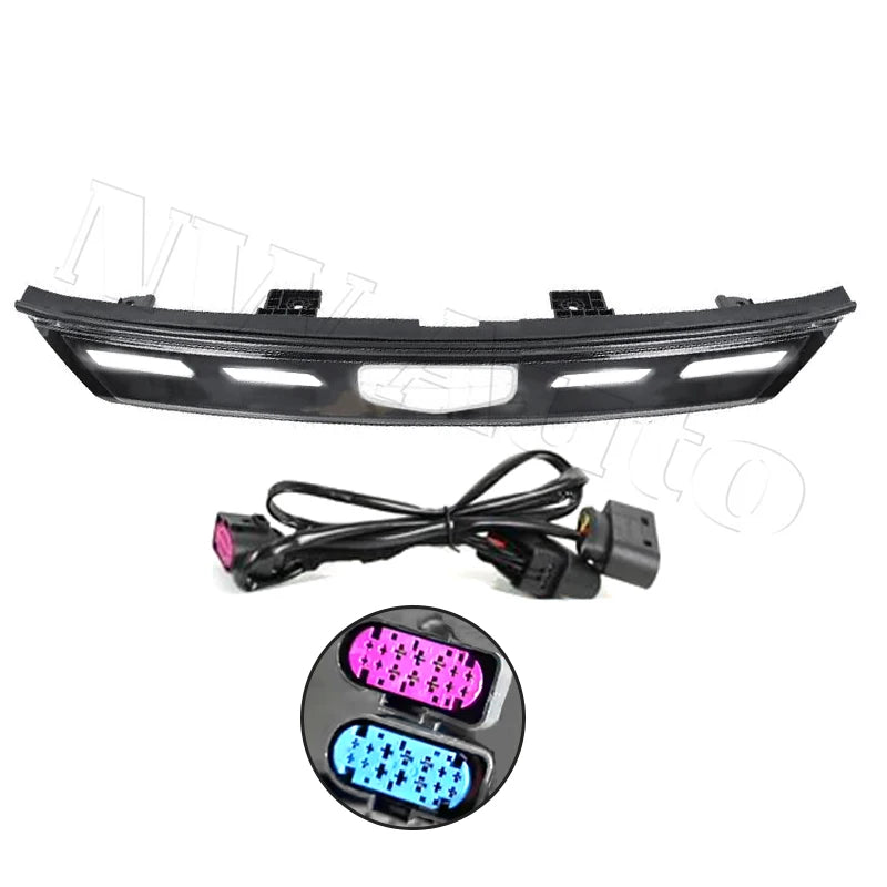 For Geely Atlas L Starray FX11 2023- LED Daytime Running Light DRL Front Grill Light Front Position Light sayaragear