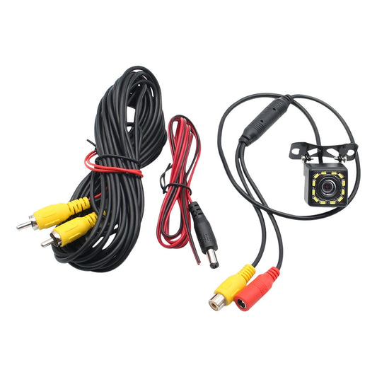 Wide Angle HD Car Rearview Camera Rear View Video Vehicle Camera Backup Reverse Camera 4/8/12 LED Night Vision Parking Camera sayaragear