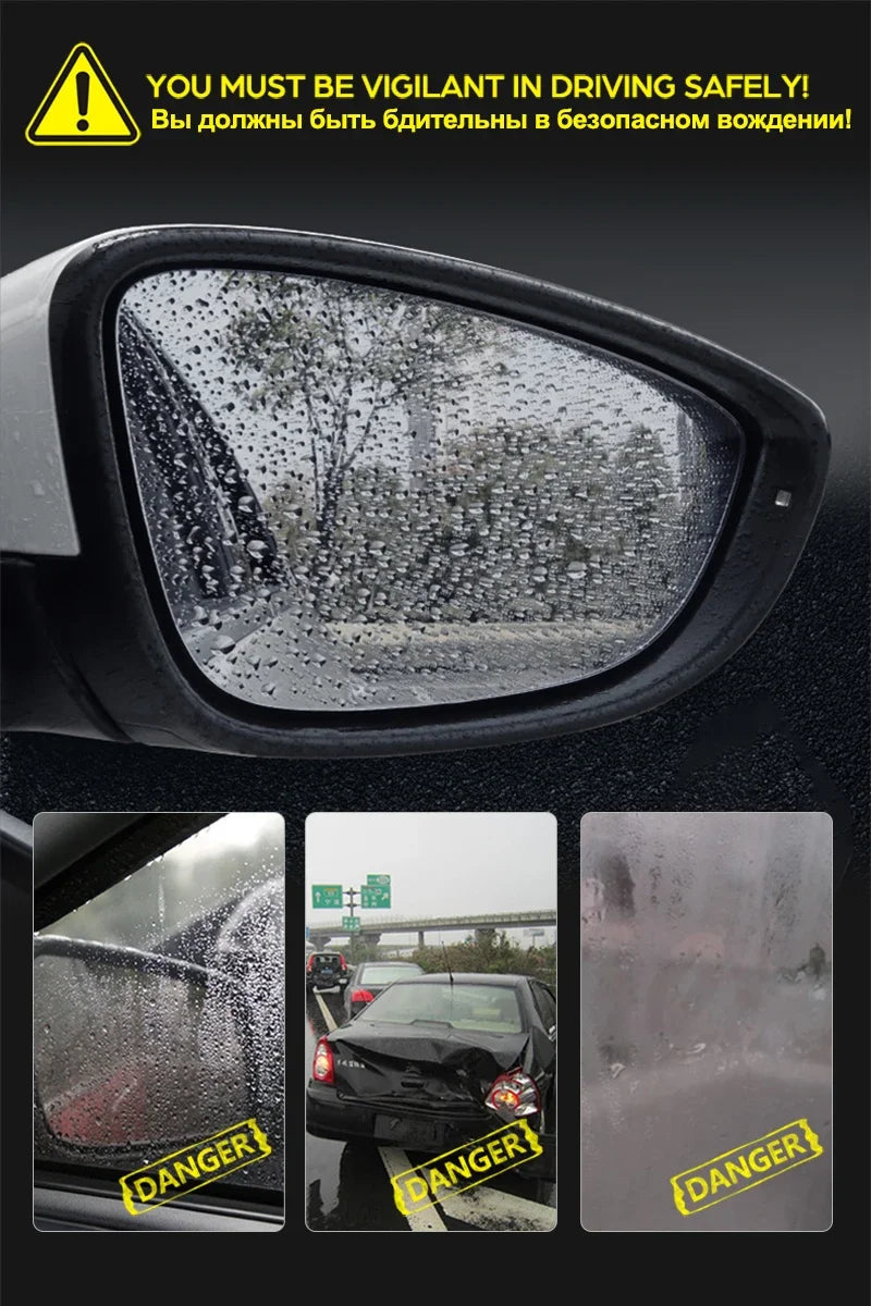 for Citroen C4 Cactus 2013~2019 Full Cover Anti Fog Film Rearview Mirror Rainproof Clear Anti-fog Films Car Accessories 2014 sayaragear