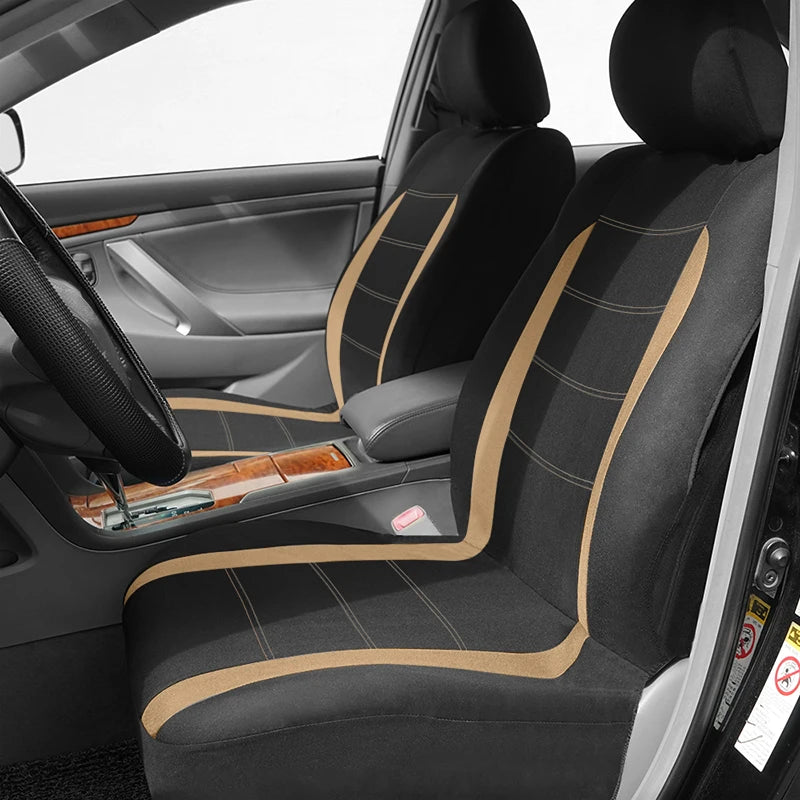 AUTO PLUS  Car Seat Covers Universal Size Fit For Most Car Suv Truck Van Car Accessories Interior Seat Covers For Car Full Set sayaragear