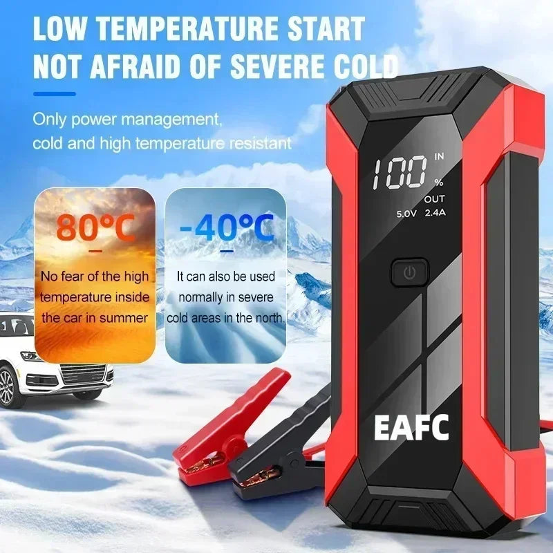 Hot 2000/1200/1000A Car Jump Starter  Car Battery Starters Portable Power Bank 12V Starting Device Booster For Petrol Diesel Car sayaragear
