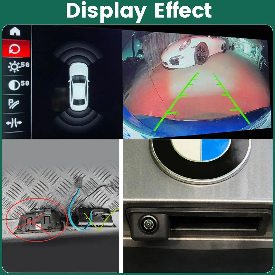 GreenYi AHD 1080P 170° Car Rear View Camera for BMW E60 E39 E90 E82 E61 X1 E84 X5 E70 E92 E91 3/5 Series E88 E93 X6 Night Vision sayaragear