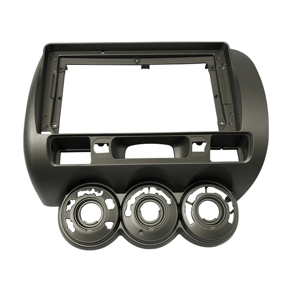 HAOCHEN Car 9 inch 2 Din Stereo o Fascia o DVD Panel Bezel Frame Installation Trim Left/right Wheel for Honda Fit City Jazz 2006 sayaragear