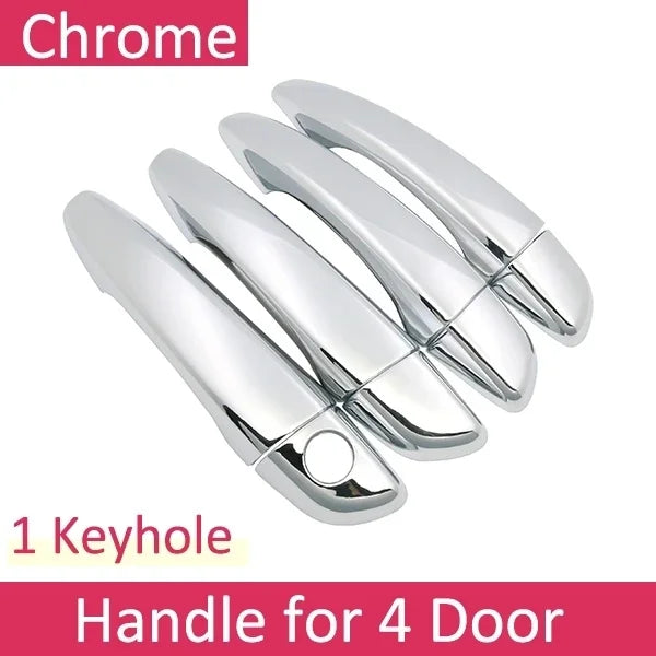 Chrome Car Door Handle Cover for Peugeot 508 SW RXH 2011~2018 Car Trim Set Exterior Accessories 2012 2013 2014 2015 2016 2017 sayaragear
