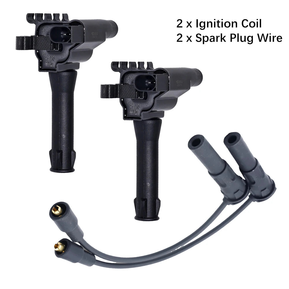 Ignition Coil Spark Plug Wires Kit For MG GT 3SW MG3 MG5 ROEWE 350 360 e550 BAOJUN 330 ZOTYE T600 X7 Ignition System Accessories sayaragear
