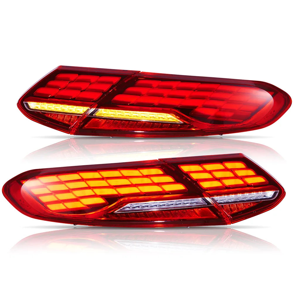 Vland 16-23 C-Class A205 C205 Full LED Tail Lights With Animation Sequential Turn Signal sayaragear