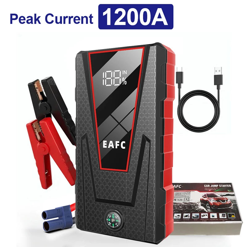 Car Jump Starter 2000A Power Bank Portable Car Battery Charger for 12V Auto Starting Device Petrol Diesel Emergency Booster sayaragear
