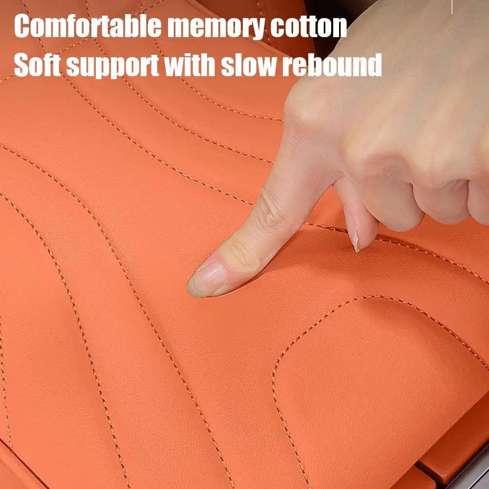 For Haval H9 2rd 2024 2025 Car Armrest Box Height Increase Pad Leather Protective Cover Storage Bag Auto Styling Accessories sayaragear