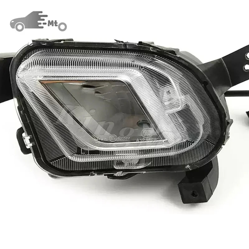 For Changan CS75 18-21 Foglight Fog Light Assembly LED/ Halogen Front Bumper Fog Lamp Kit Replacement Frame Cover sayaragear