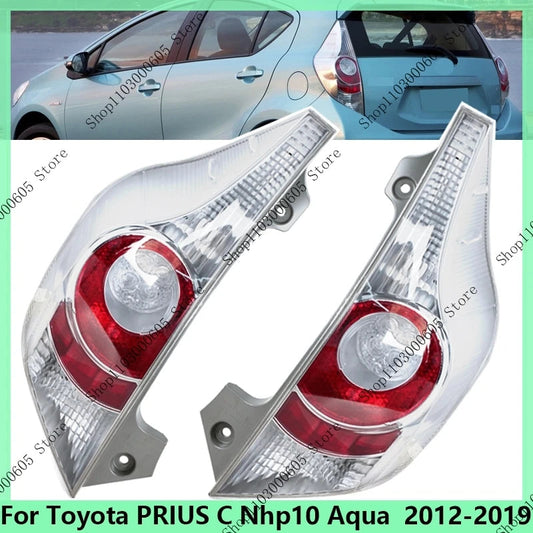 For Toyota PRIUS C Nhp10 Aqua  2012-2019 Car Accessories Taillamp Tail Light Brake Stop Warning Turn Signal Reflector Lamp sayaragear