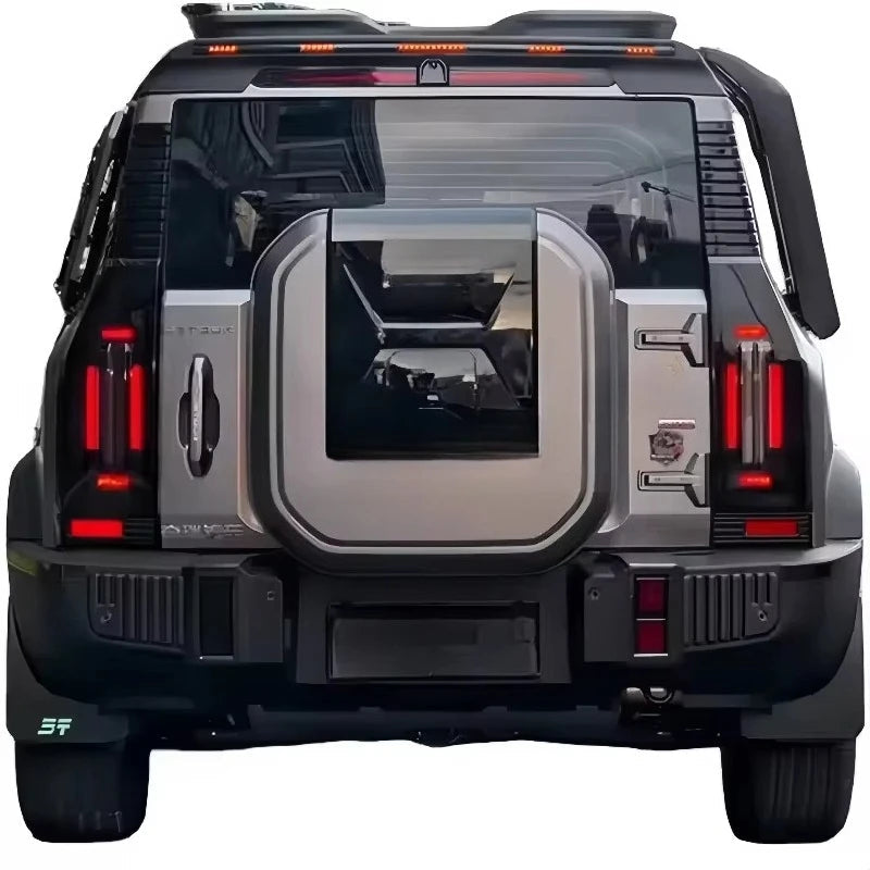High Quality ABS Body Kit for Jetour T2 TRAVELER 2025 Steel Tail Wing Spoiler with Flow Lights Car Accessories Hoodcustom sayaragear