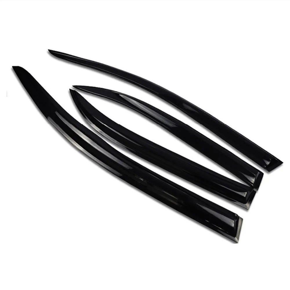 For Mitsubishi Outlander 2014-2020 Cars Accessories Window Visors Rain Sun Guard Vent Wind Deflector Weathershield Moulding Trim sayaragear