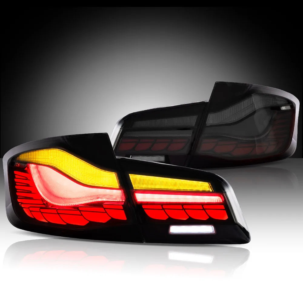 Vland 2011-2017 5 Series M5 F10 F18 OLED Tail Lights With Dynamic Welcome Lighting [CS Style] sayaragear