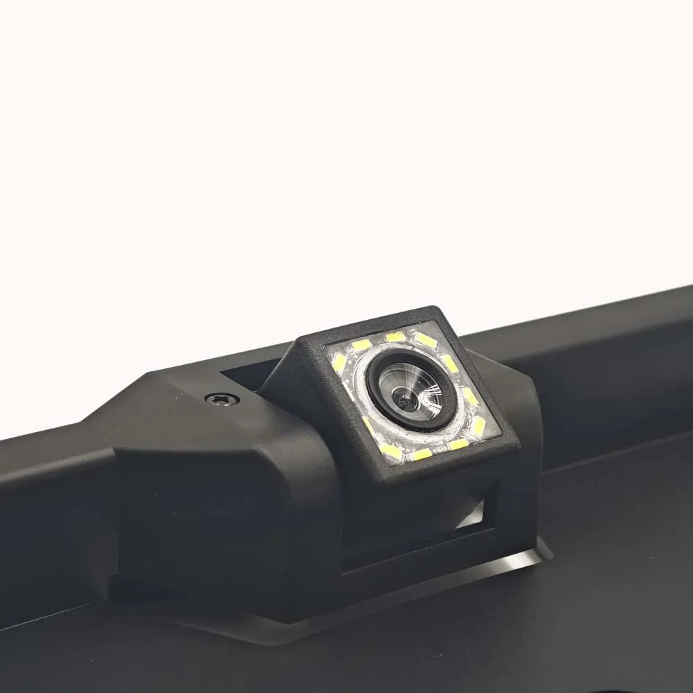 4/8/12LED European License Plate Rearview Camera Frame Reverse Backup Camera Night Vision for Truck Car SUV, Camper Pickup sayaragear