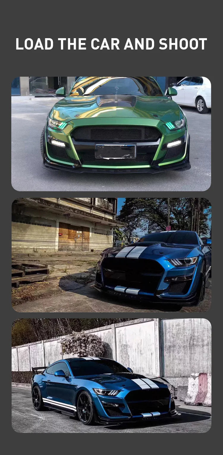 Upgrade STYLE PP Front Bumper Body Kit for Ford Mustang 2018-2021 Bodykitcustom sayaragear
