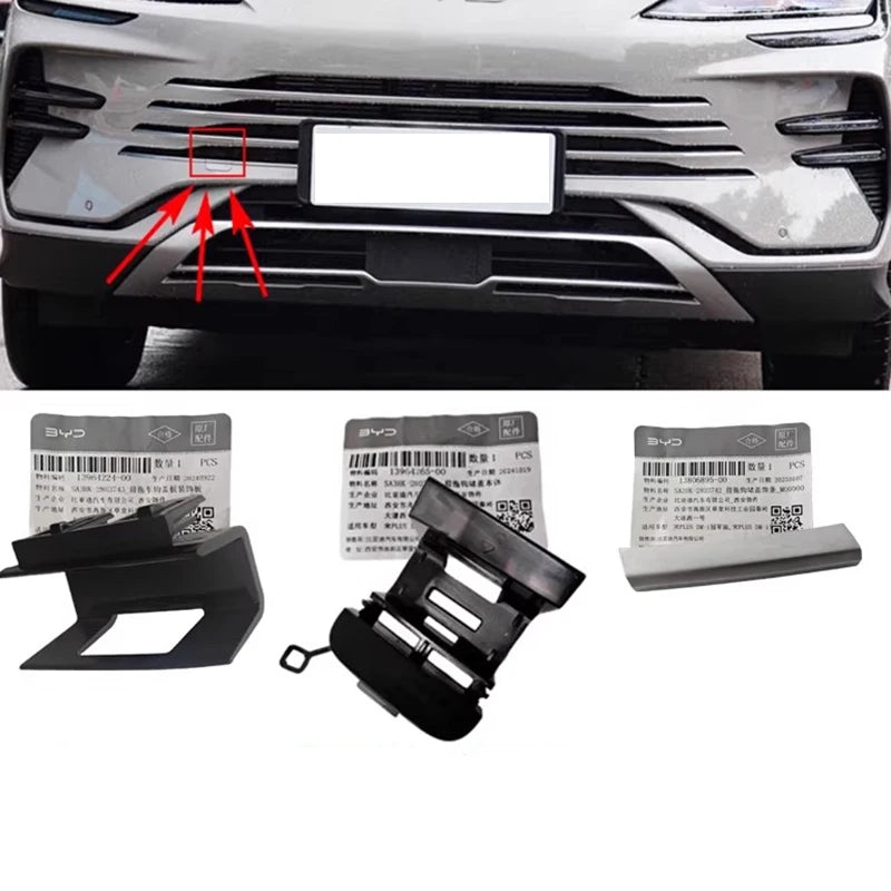 Front Bumper Trailer Cover for BYD SONG PLUS DM-i Racing Grills Trailer Cover Plate - sayaragear