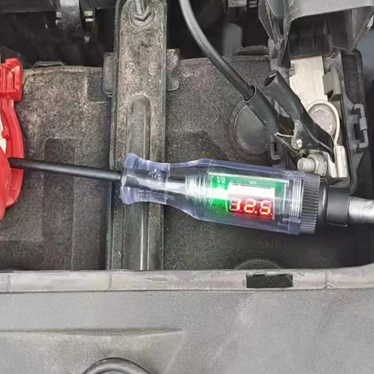 6V 12V 24V Car Truck Voltage Circuit Tester Auto Car Diagnostic Probe Test Pen Light Bulb Electric Measuring Pen Repair Tools sayaragear