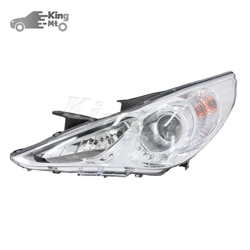 For Hyundai Sonata 11-15 Halogen Headlight Assembly OEM Style Front Headlamp Bulb Socket Plug & Play Replacement sayaragear