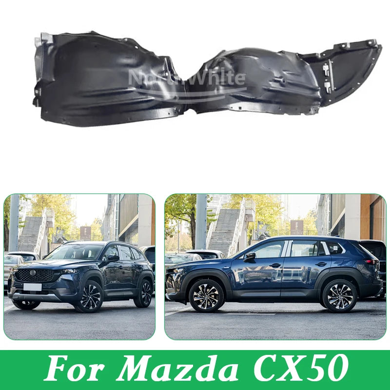 Front  Rear Wheel Fender Liner Wheel Housing Liner  For Mazda CX50 Fender Liner Splash Guard sayaragear