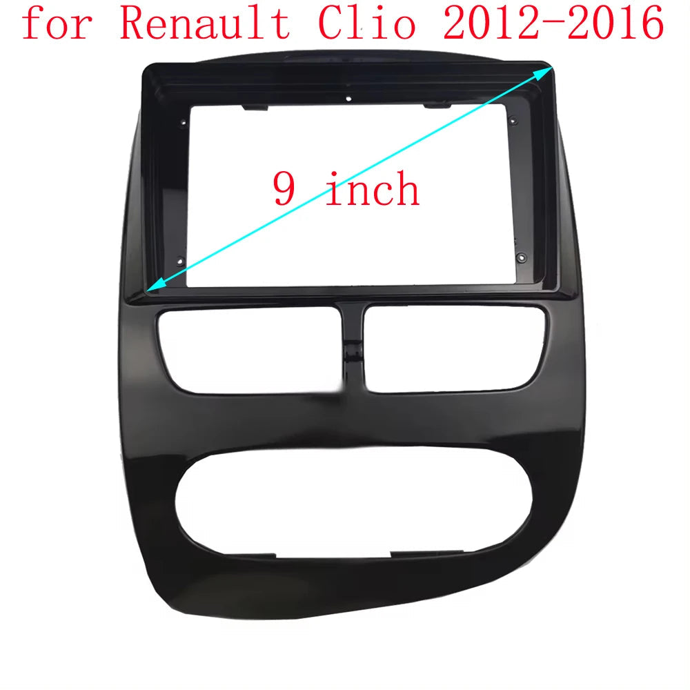 9 Inch Car Frame Fascia Adapter For Renault Clio 4 2012-2019 Canbus Box Decoder Android Radio Audio Dash Fitting Panel Kit sayaragear