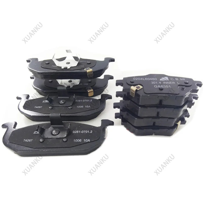 For SAIC MG 350 360 550 RX3 RX5 I6 I5 MG MG6 ZS GT GS Front and rear brake pads friction plate original sayaragear