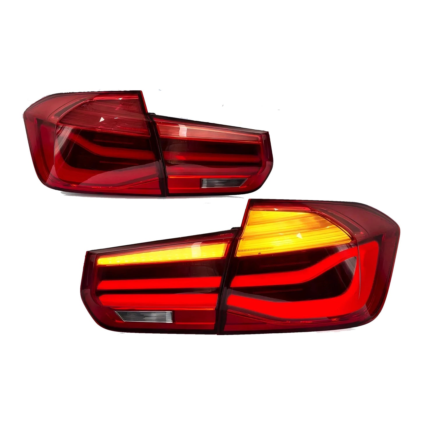 Vland 12-19 3 Series 6th Gen (F30 F80) LED Tail Lights With Sequential Amber Turn Signal sayaragear