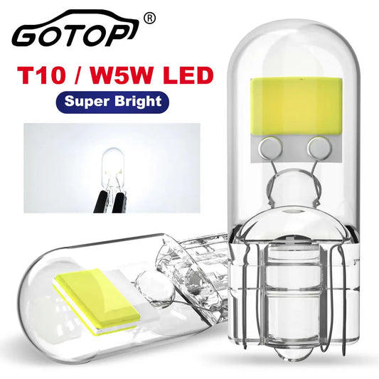 2x W5W T10 LED CANBUS No Error 5W5 DC 12V 6000K 194 168 LED Car Interior Map Dome Lights Auto Signal Lamp Bulb White Amber Red sayaragear