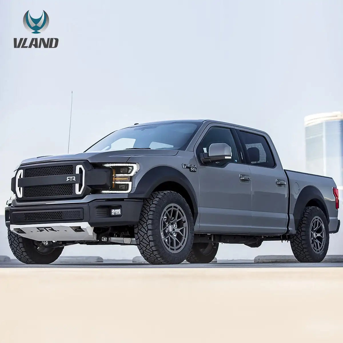 Vland 2018–2020 F-150 LED Dual Beam Projector Headlights with Start-Up Animation sayaragear