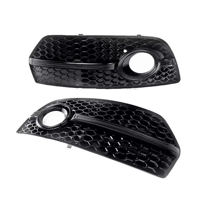 Fog Light Grill Cover For Audi Q5 Standard 2009 2010 2011 2012 Front Bumper Grille 8R0807681E 8R0807682E - sayaragear